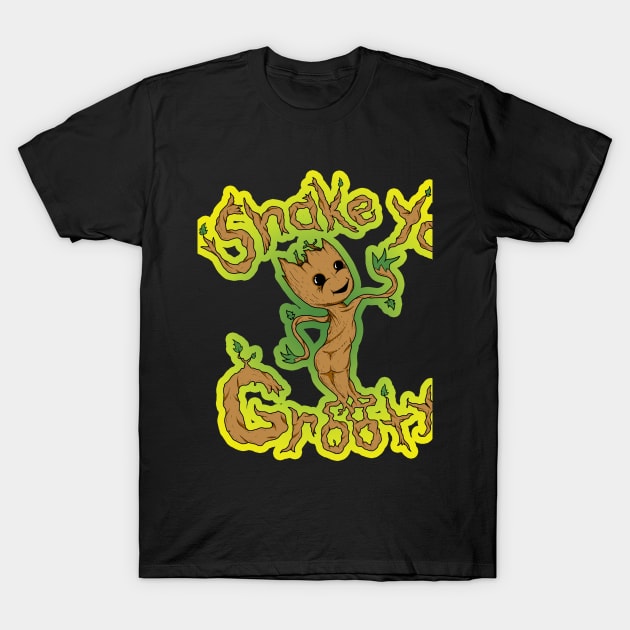 Shake Ya Grooty T-Shirt by Pengew